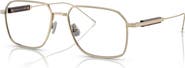 Brunello Cucinelli 54mm Rectangle optical glasses