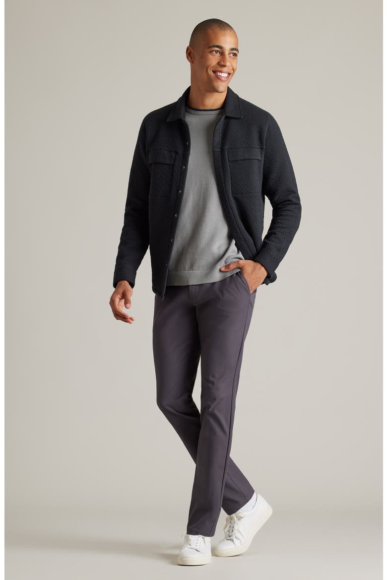 Weekend Quilted Shacket, Alternate, color, BLACK