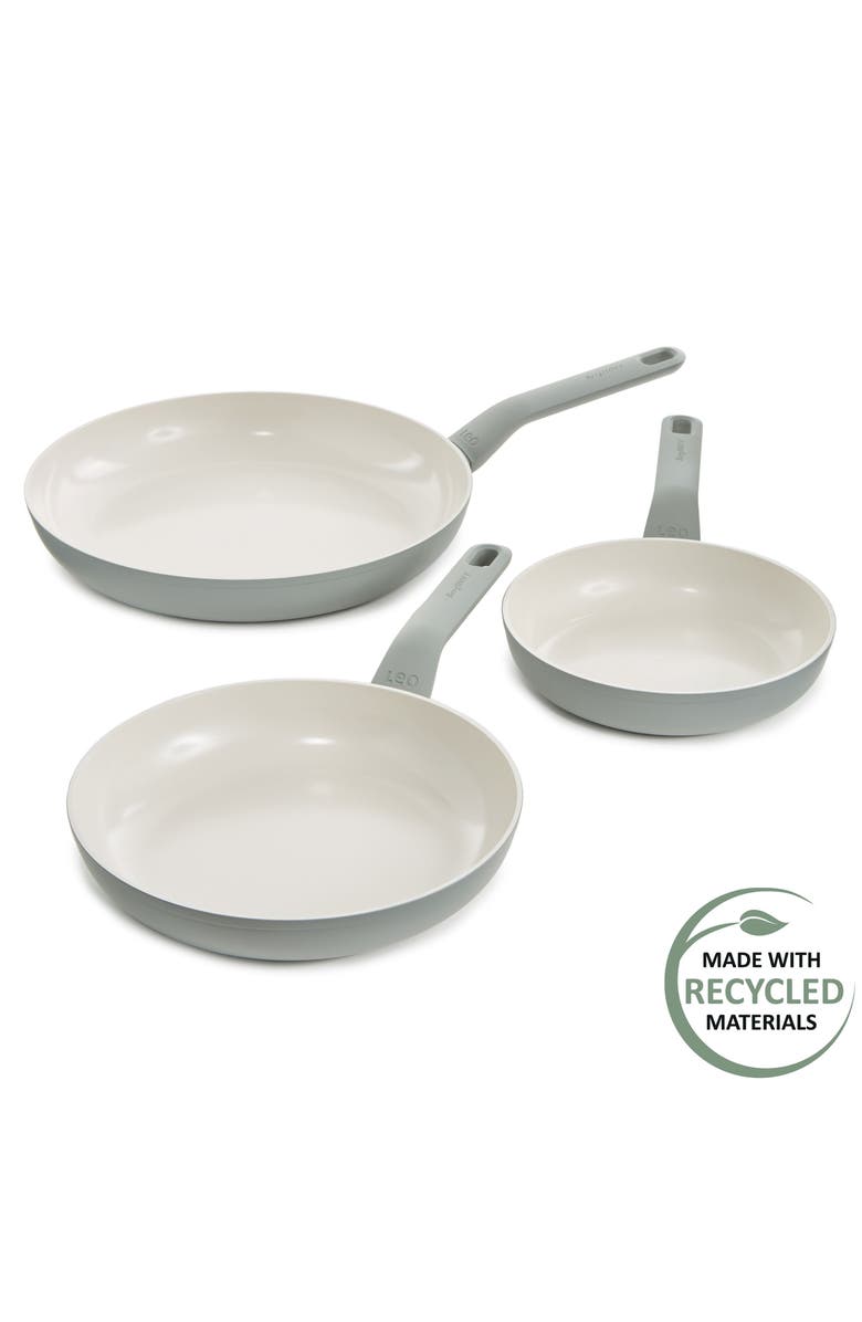 BergHOFF Leo Balance 3-Piece Pan Set, Alternate, color, Moonmist