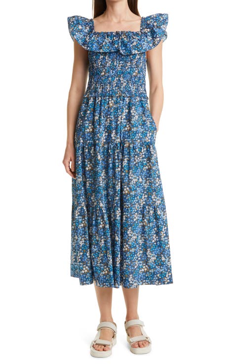 Sea Lissa Liberty Floral Cotton Sundress