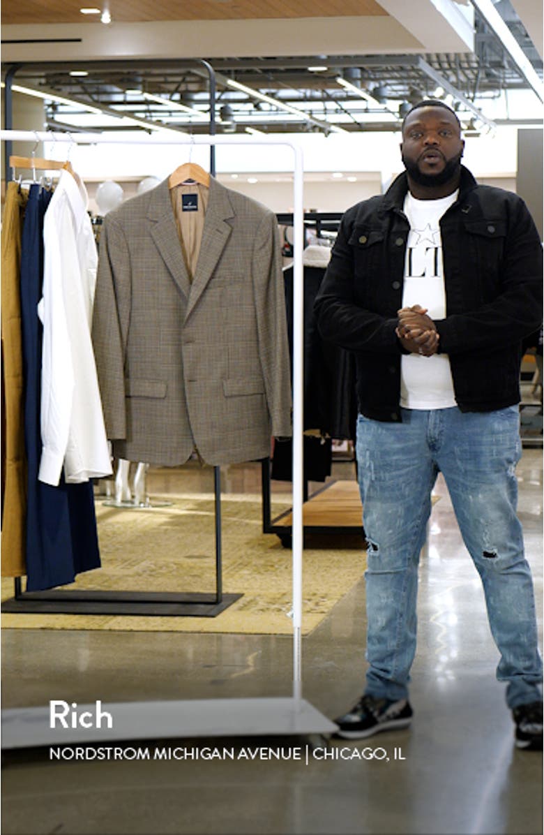 Plaid Wool Sport Coat, sales video thumbnail