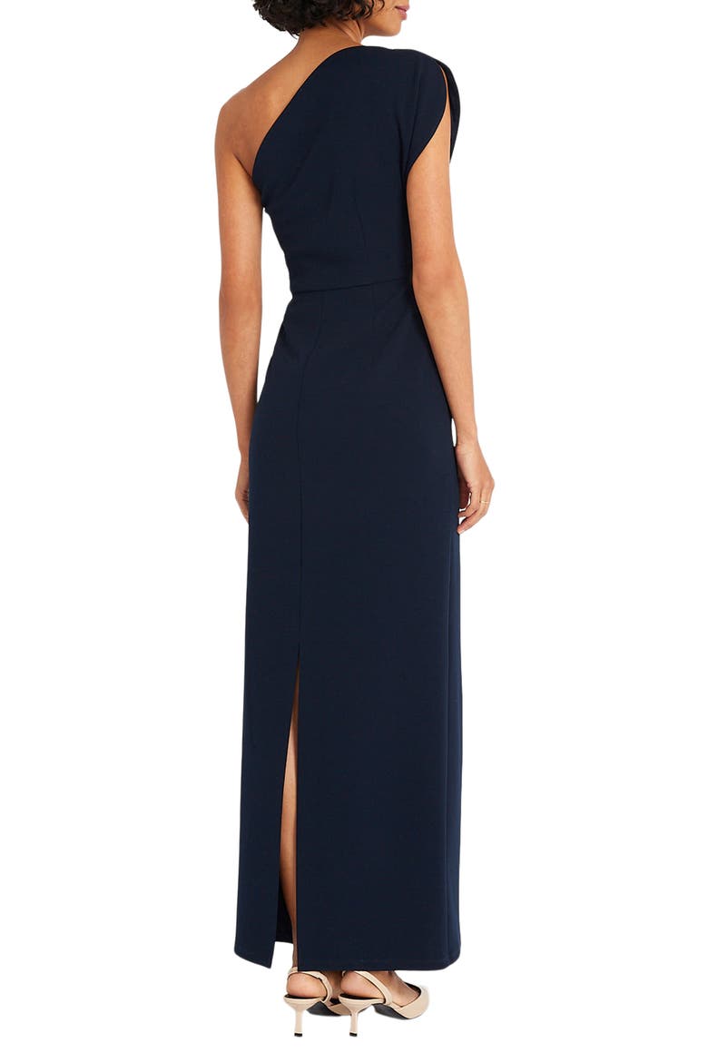 Asymmetric One-Shoulder Gown, Alternate, color, NAYB