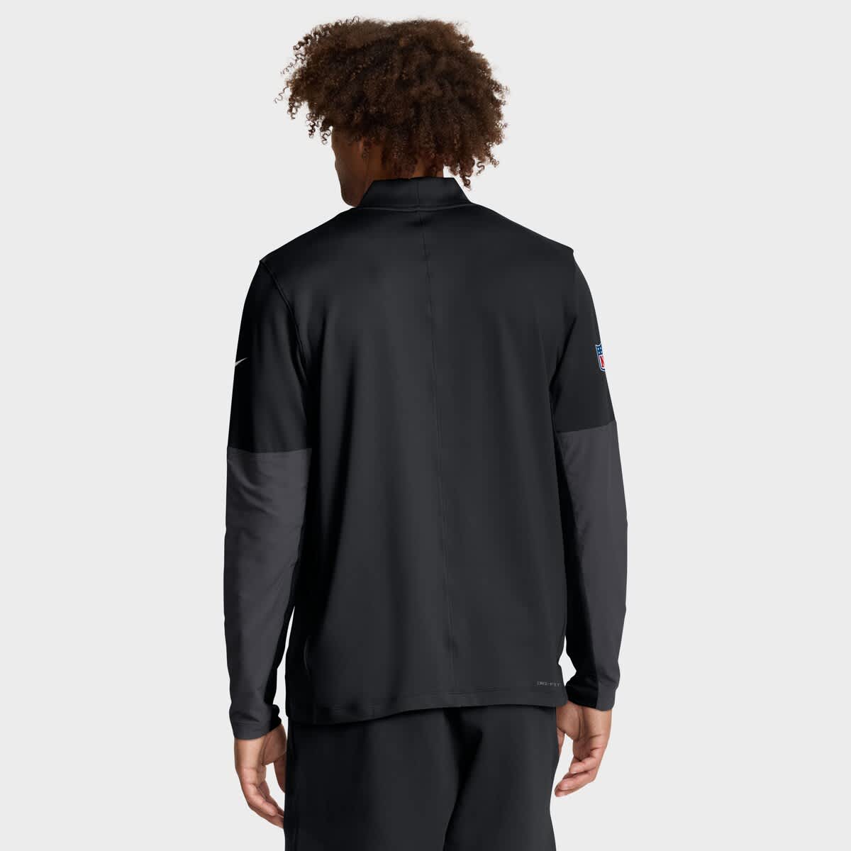 Men's Nike Black Cincinnati Bengals Sideline Dri-FIT Half-Zip Pullover - image 2