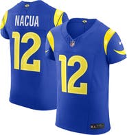 Nike Men's Nike Puka Nacua Royal Los Angeles Rams Team Vapor F.U.S.E. Elite Jersey
