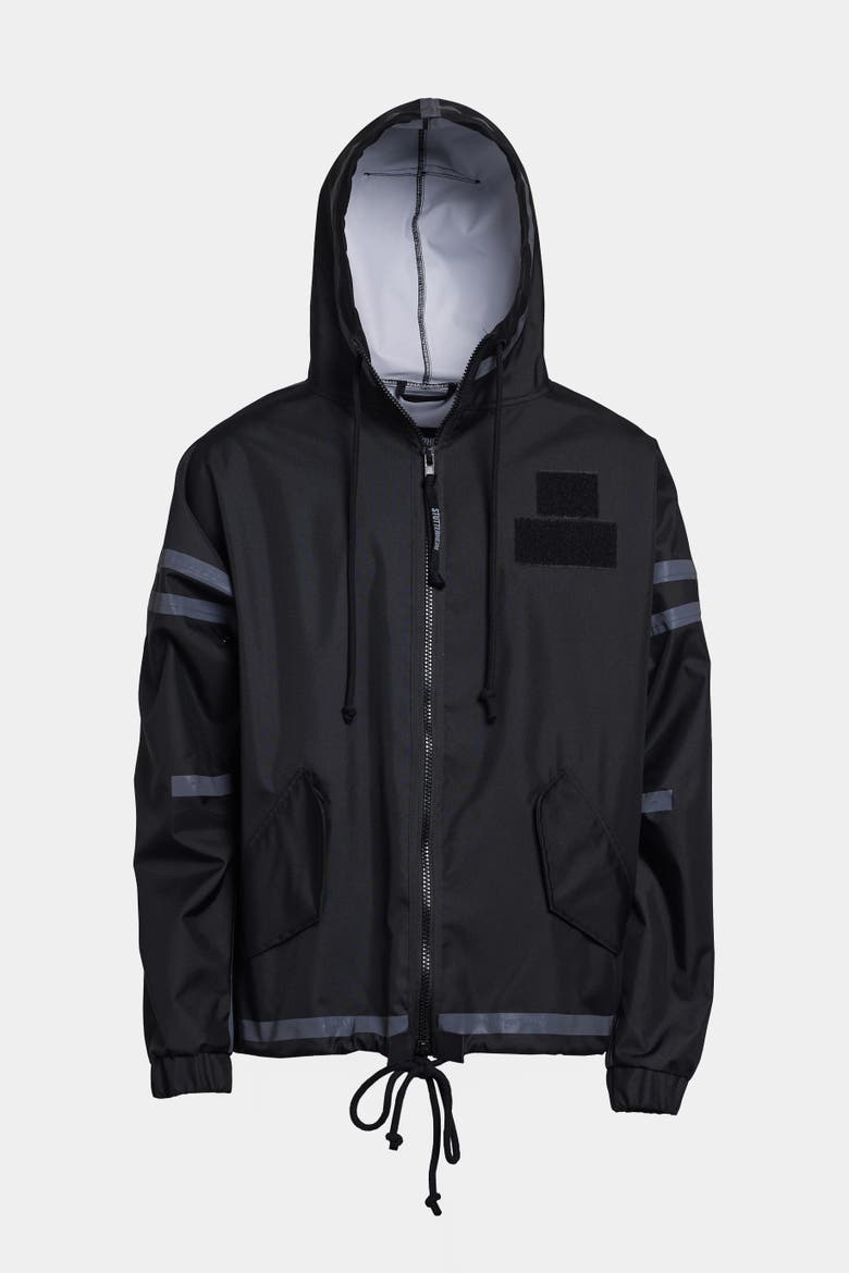 Forsa Full Zip Hooded Jacket, Alternate, color, Black