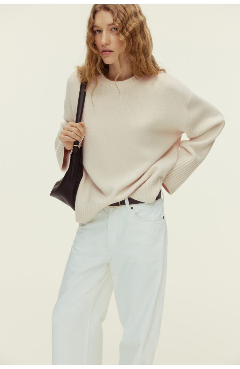 H&M Cashmere-blend Jumper, Alternate, color, Cream