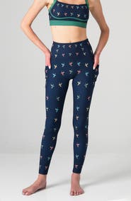 Jessie Zhao New York Freedom Wings High-Waisted Leggings