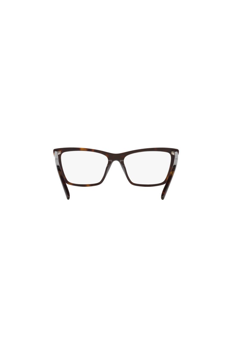 54mm Rectangle optical glasses, Alternate, color, Tortoise