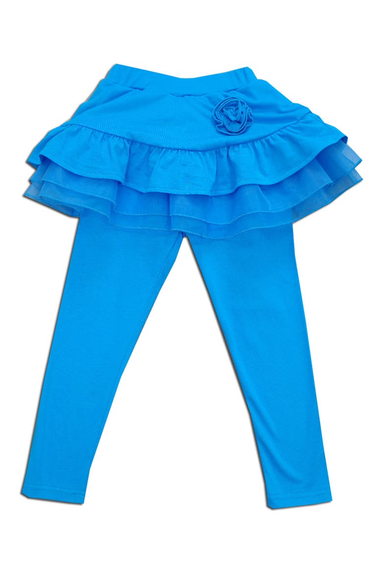 Kid's Skirted Leggings, Main, color, BLUE