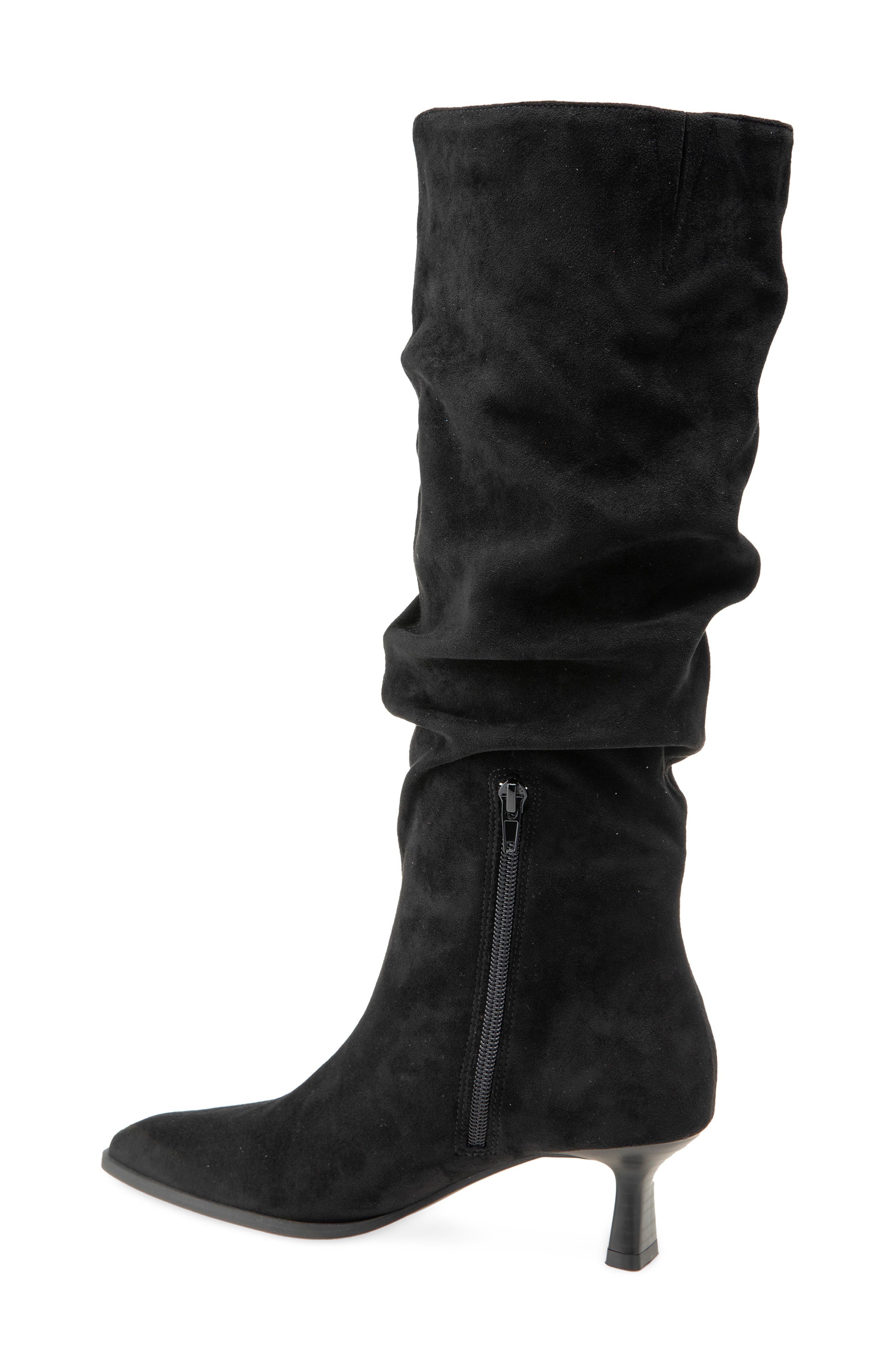 Ulysse Pointed Toe Boot, Alternate, color, BLACK