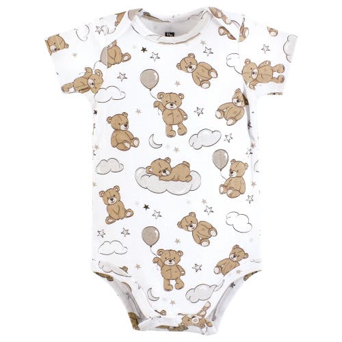 Hudson Baby Soft Cotton Bodysuit Triple Pack