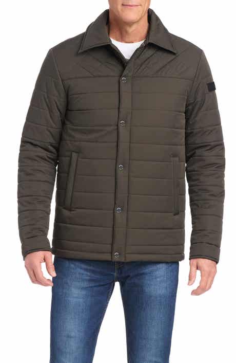 Vince Camuto Quilted Shirt Jacket