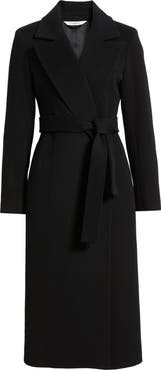 Fleurette Shane Wool Wrap Coat