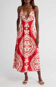 lemlem Gete Linen Triangle Dress