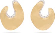 Marco Bicego Lunaria Diamond Hoop Earrings