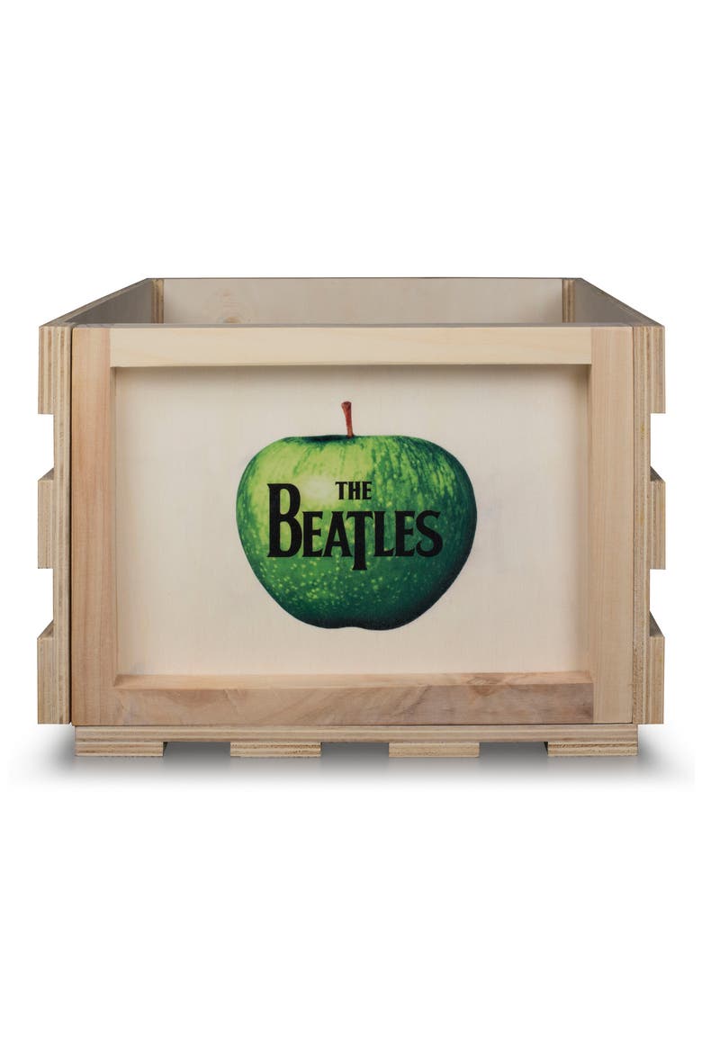 The Beatles Record Storage Crate, Alternate, color, BEATLES-TAN