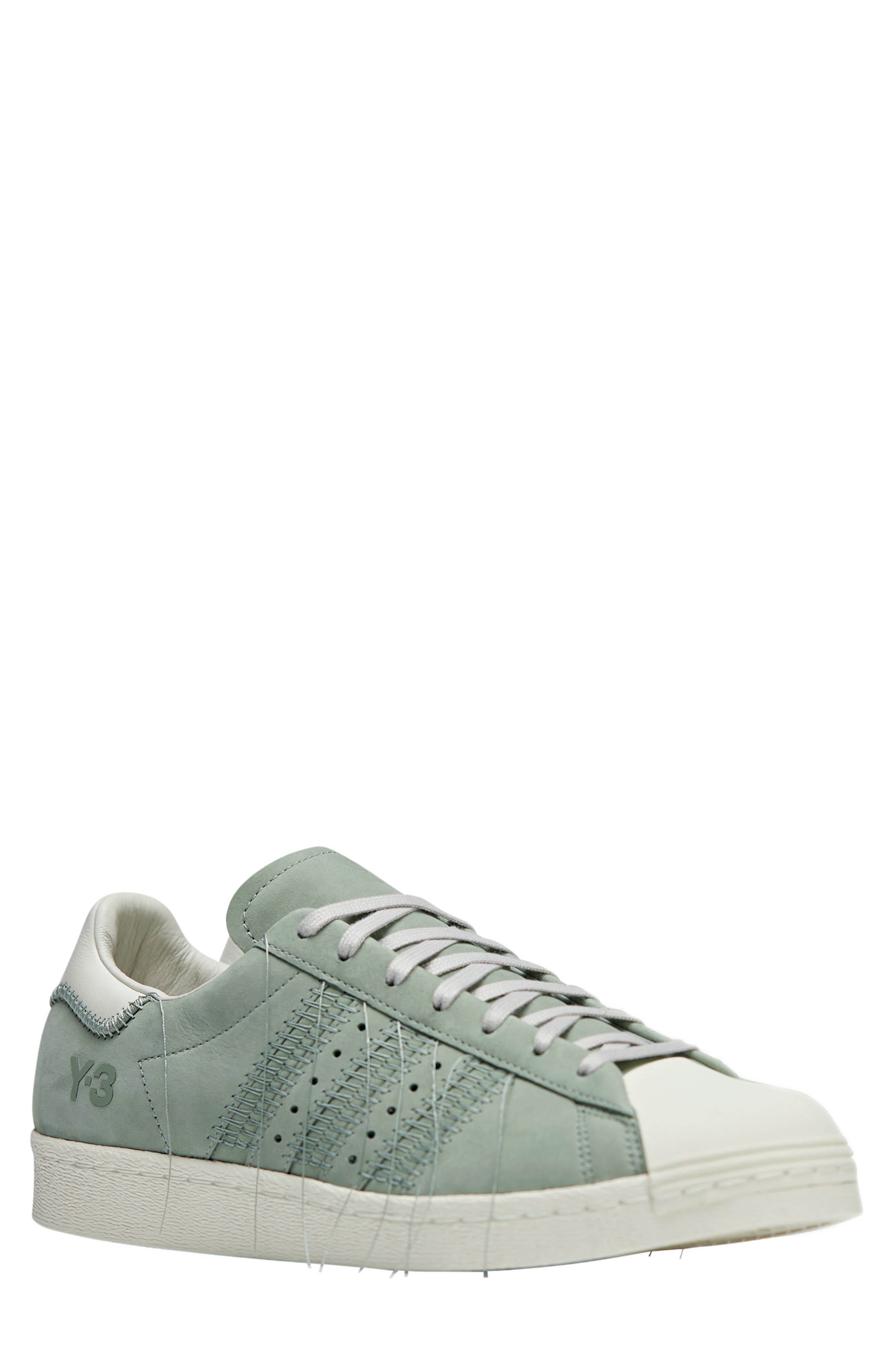 adidas Gender Inclusive Superstar Sneaker, Main, color, Silver Green/ White/ Brown