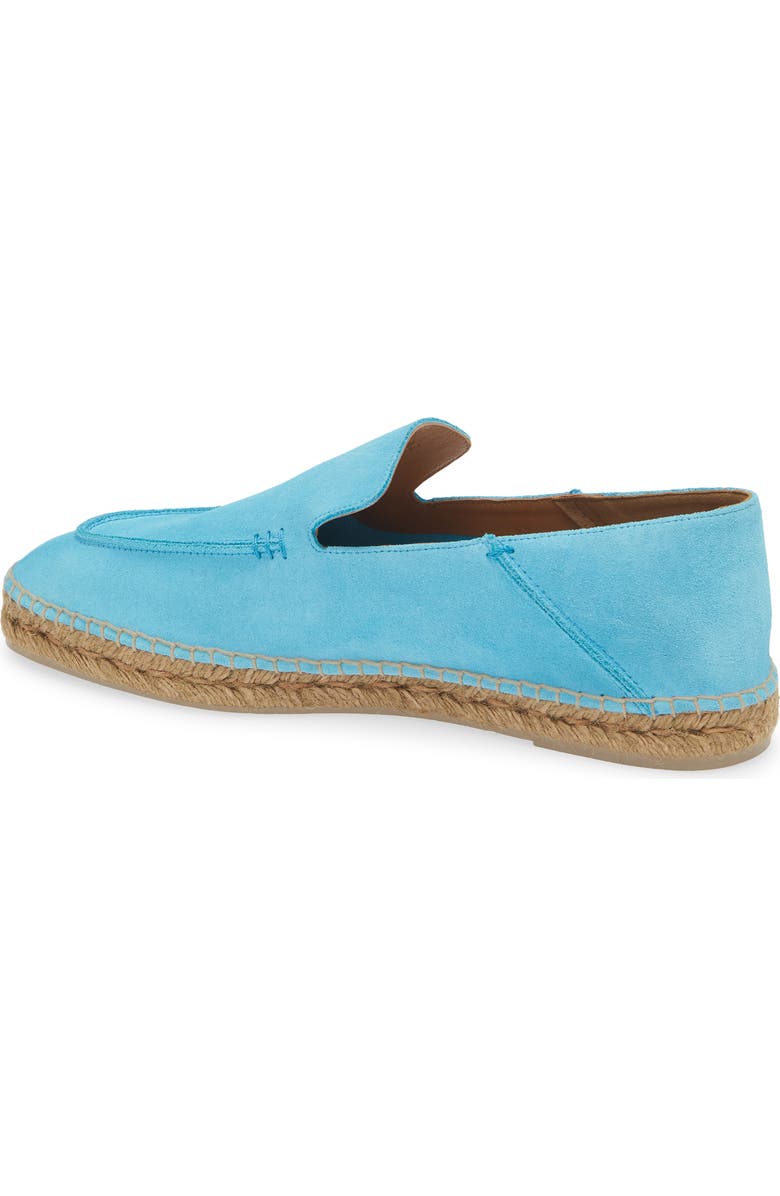 TOM FORD Finn Espadrille Loafer, Alternate, color, Aqua Blue/ Ecru