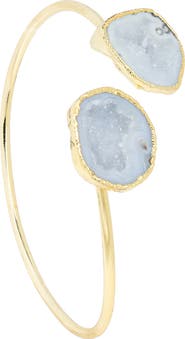SAACHI Agate Duet Cuff Bracelet