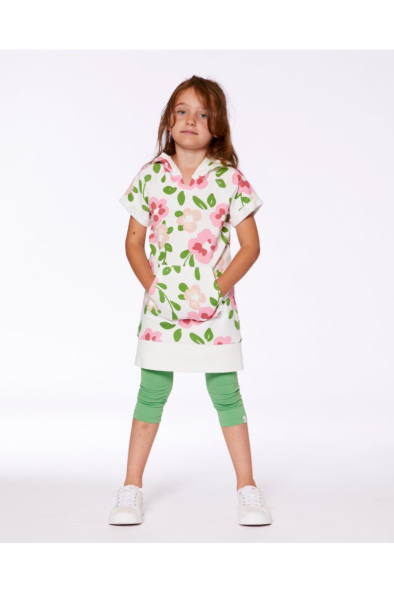 Little Girl's Organic Cotton Legging Green, Alternate, color, Green