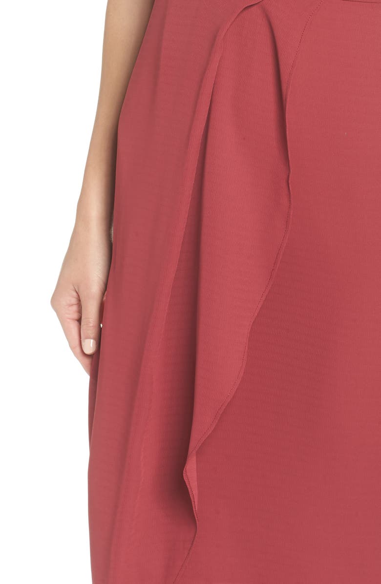 Cooper St Capulet Drape Dress, Alternate, color,