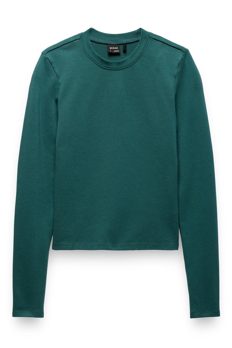 Lotus Long Sleeve Tee, Alternate, color, COAST