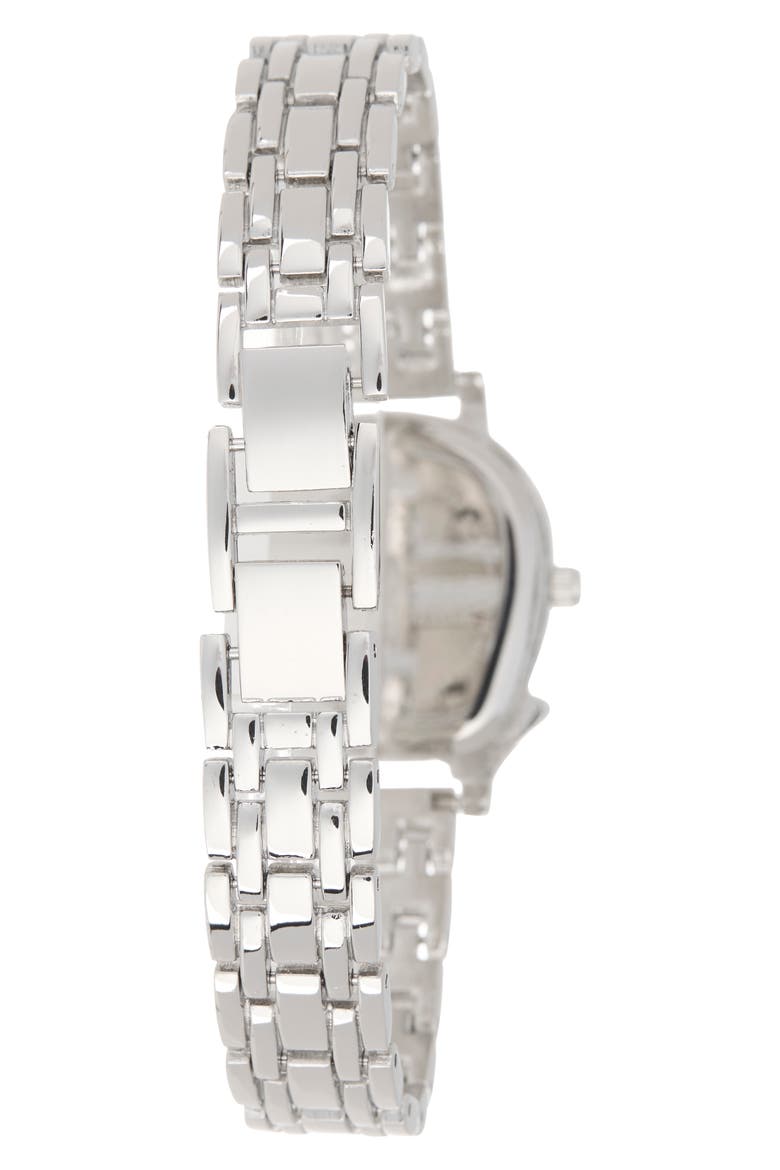 Horseshoe Case Bracelet Watch, 26.2mm, Alternate, color, SILVER