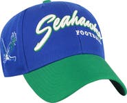 '47 Men's '47 Royal Seattle Seahawks Throwback MVP Adjustable Hat