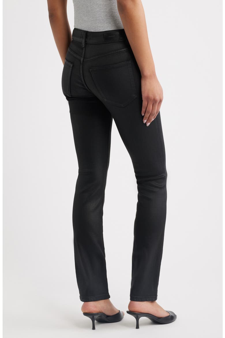 Jessica Skinny Low Rise Instasculpt™ Jeans, Alternate, color, BLACK COATED