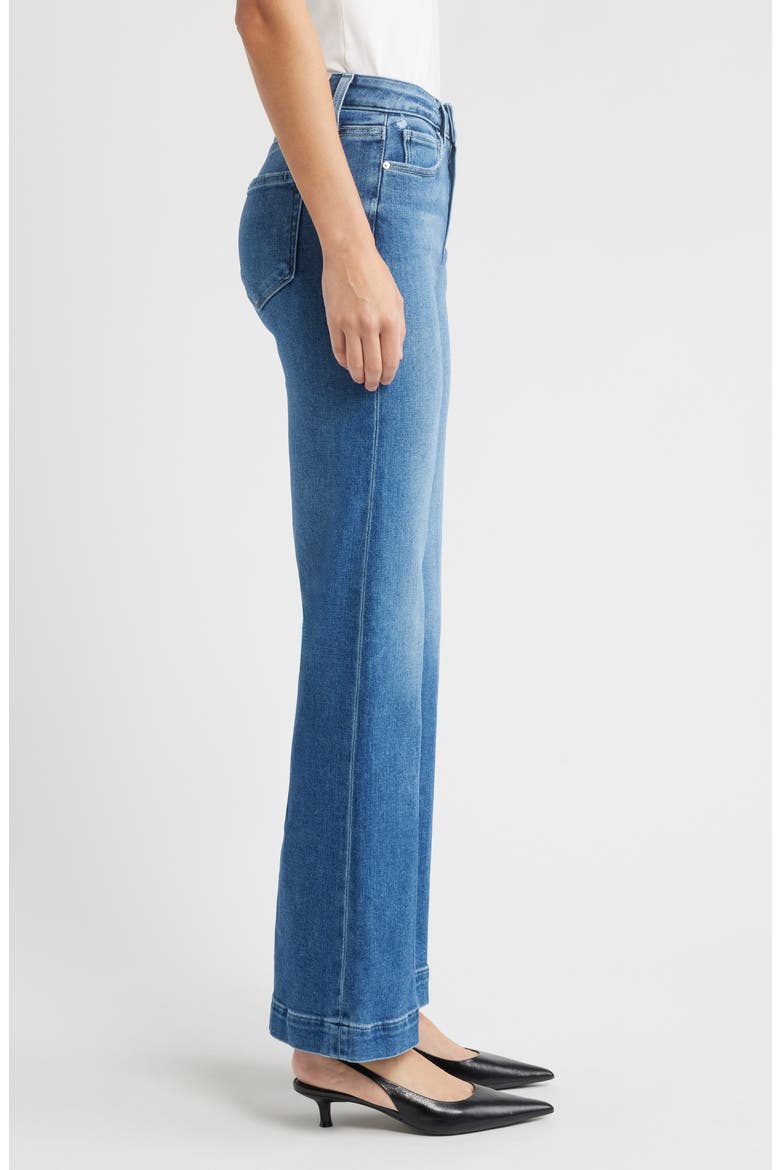 Leenah High Waist Wide Leg Jeans, Alternate, color, WESTMINSTER