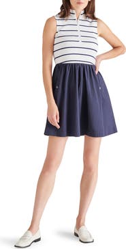 Steve Madden Lyon Half Zip Minidress