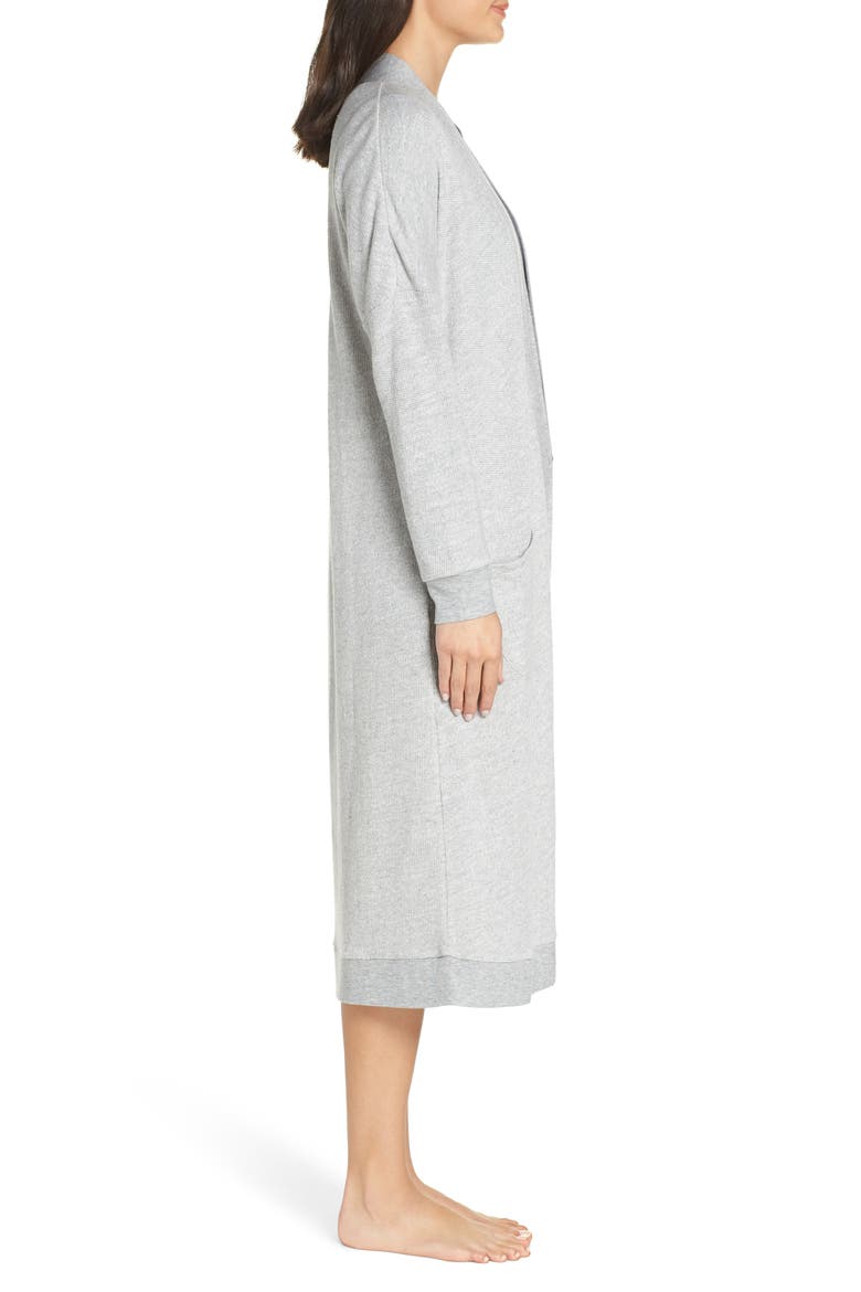 Intimates Leisure Lover Cardigan, Alternate, color, HEATHER GREY