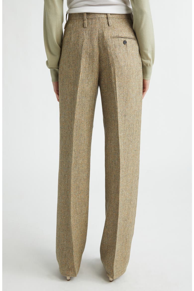 Linen Trousers, Alternate, color, BROWN