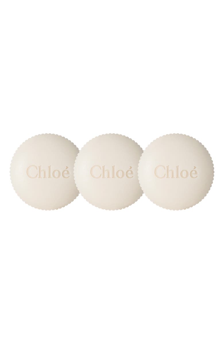Chloé Atelier des Fleurs Perfumed 3-Piece Bar Soap Gift Set, Main, color,