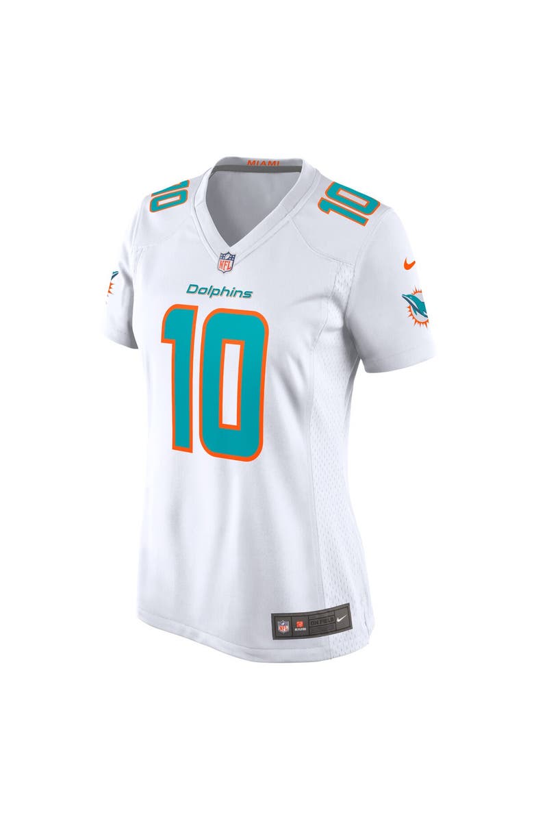 Nike Women's Nike Tyreek Hill White Miami Dolphins Player Jersey, Alternate, color, White
