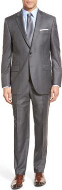 Peter Millar Classic Fit Solid Wool Suit
