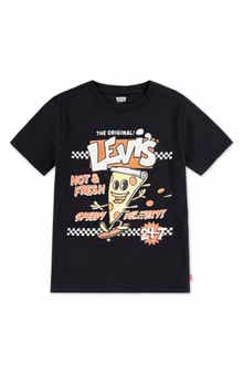 Levi's Kids' Speedy Pizza Graphic T-Shirt