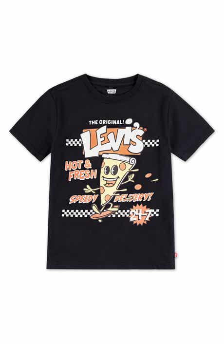 Levi's Kids' Speedy Pizza Graphic T-Shirt