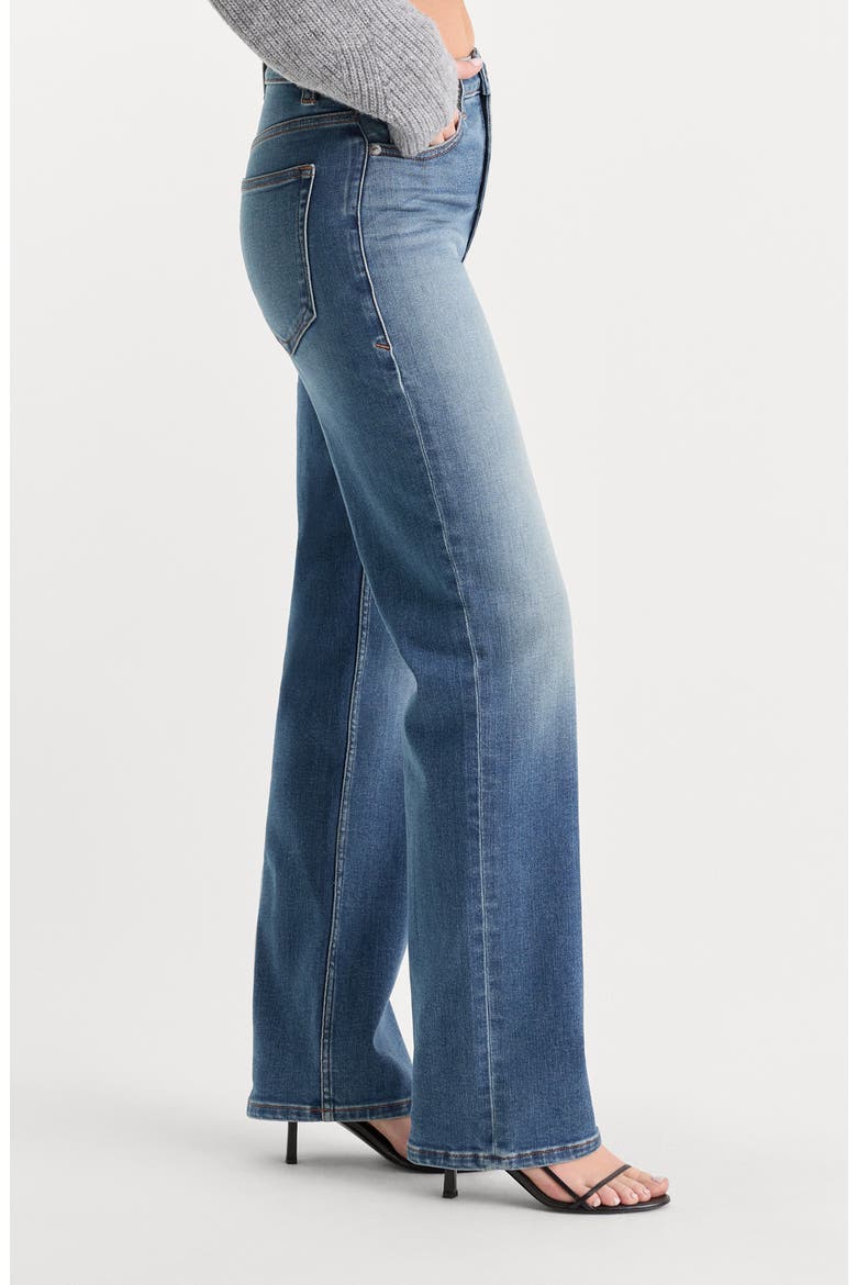 Good True High Waist Straight Leg Jeans, Alternate, color, INDIGO1327