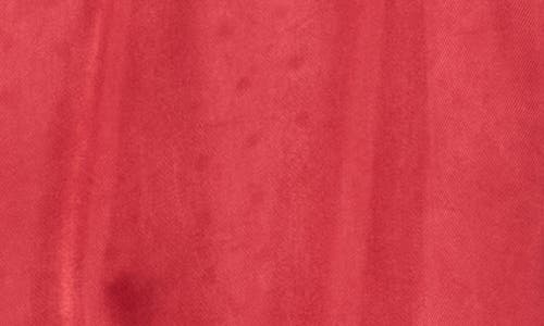 Cinq À Sept Giles Cupro Crop Cargo Joggers In Red