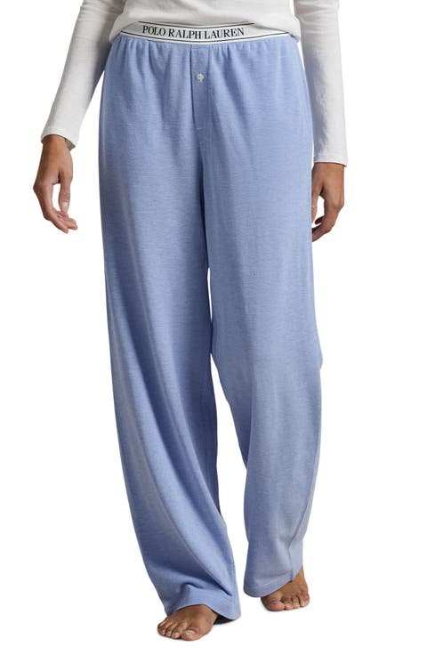 Logo Waistband Cotton & Modal Pajama Pants