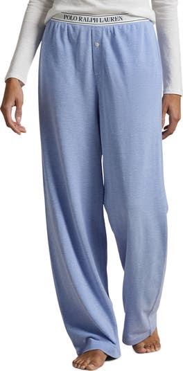 Polo Ralph Lauren Logo Waistband Cotton & Modal Pajama Pants
