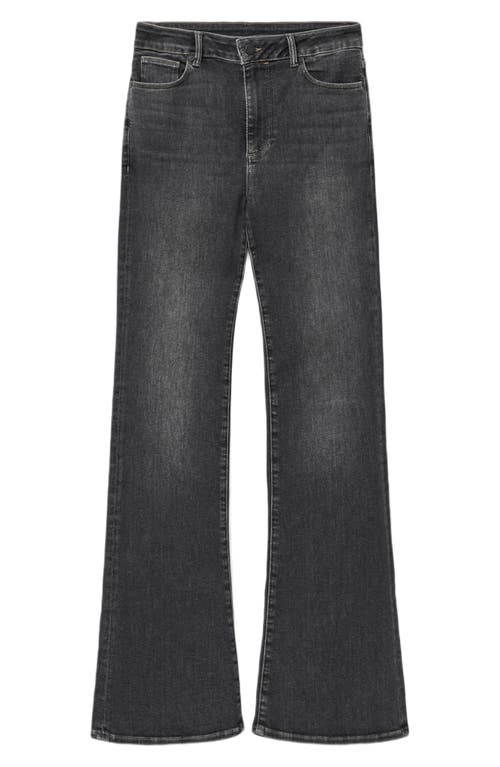 Allsaints Maisie Flare Jeans In Gray