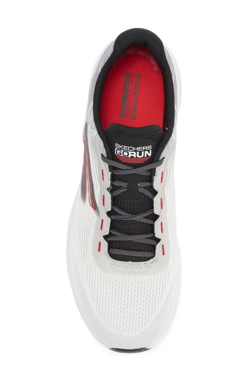 Skechers Go Run Swirl Tech Speed Sneaker In White/gray
