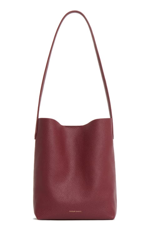 Small Everyday Cabas Leather Tote