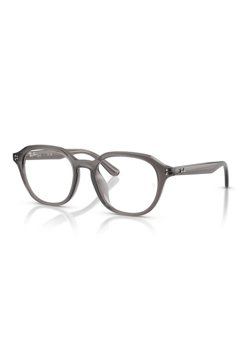 52mm Square Optical Glasses, Alternate, color, GREY