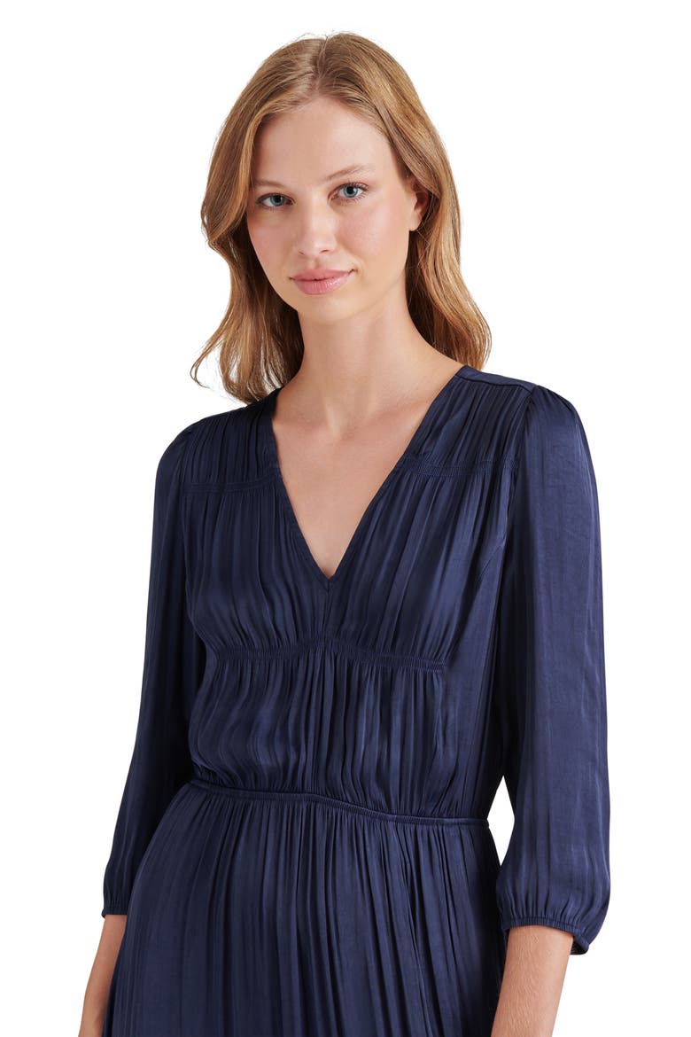 Arlene Midi Dress, Alternate, color, MARINE