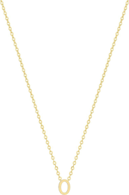 Set & Stones Cheyenne Initial Necklace