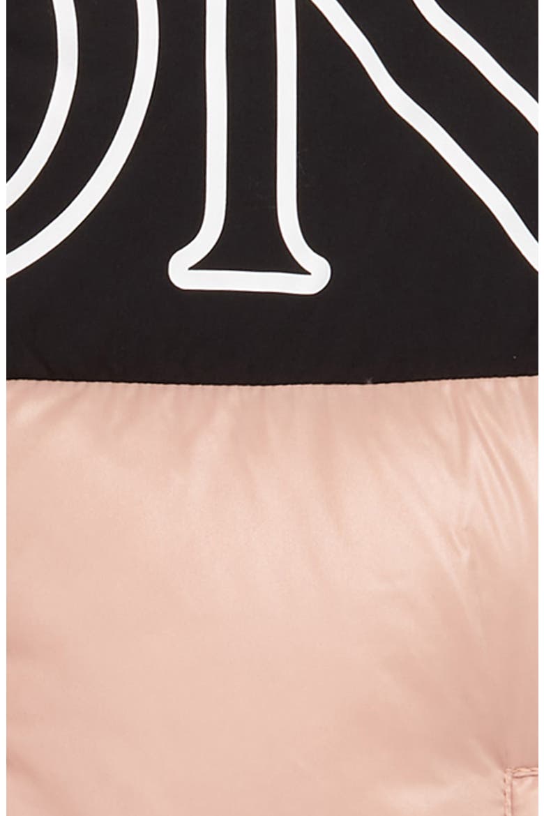 Kids' Gers Logo Quilted Down Jacket, Alternate, color, PINK