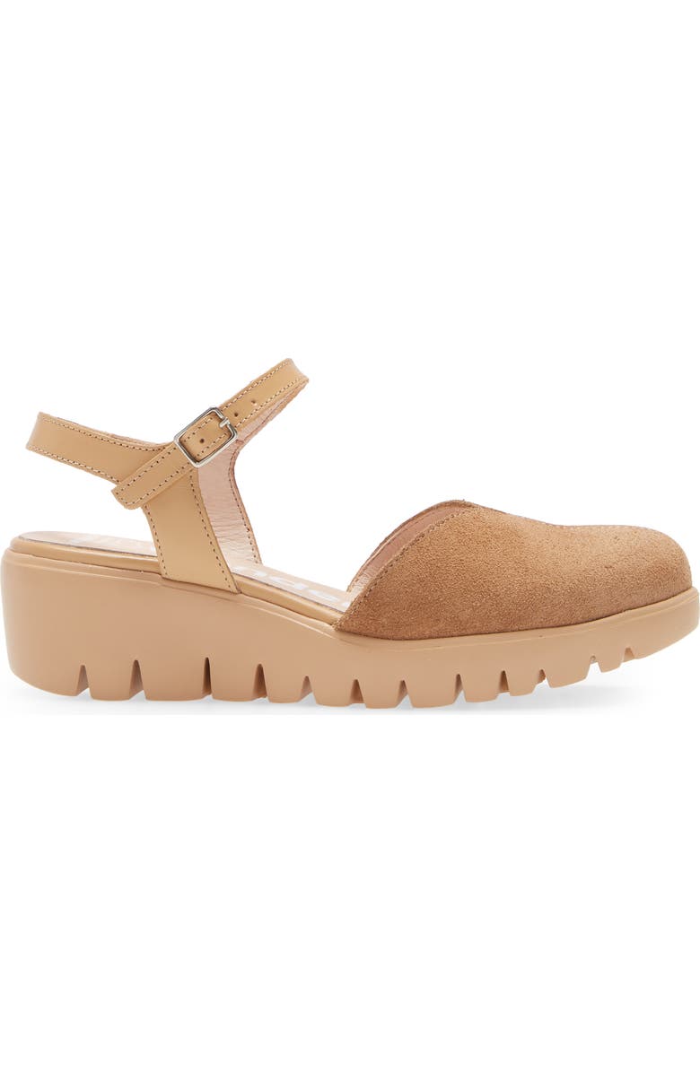 Wonders Ankle Strap Platform Pump, Alternate, color,